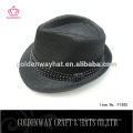 Paja de papel de los hombres baratos Fedora Gorras